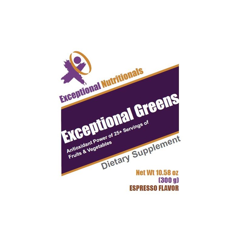 Exceptional Greens - Espresso (30svg)