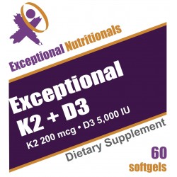 Exceptional K2+D3 (60)