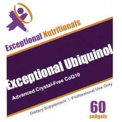 Exceptional CoQ10 Ubiquinol-100mg (60)
