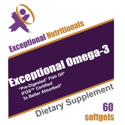 Exceptional Omega 3  (60 cnt)